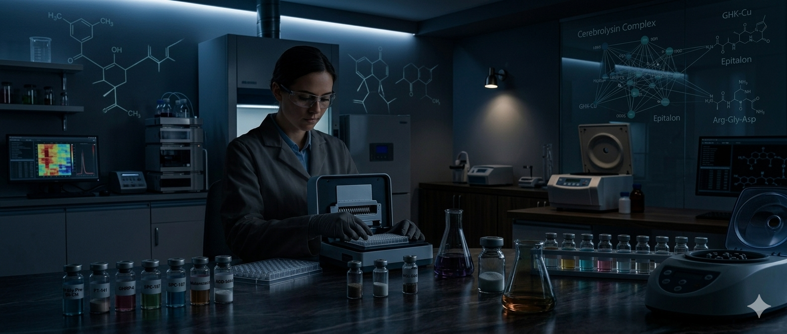 Laboratory methodology | MCP Factory Peptides | mcpfactorypeptide.com